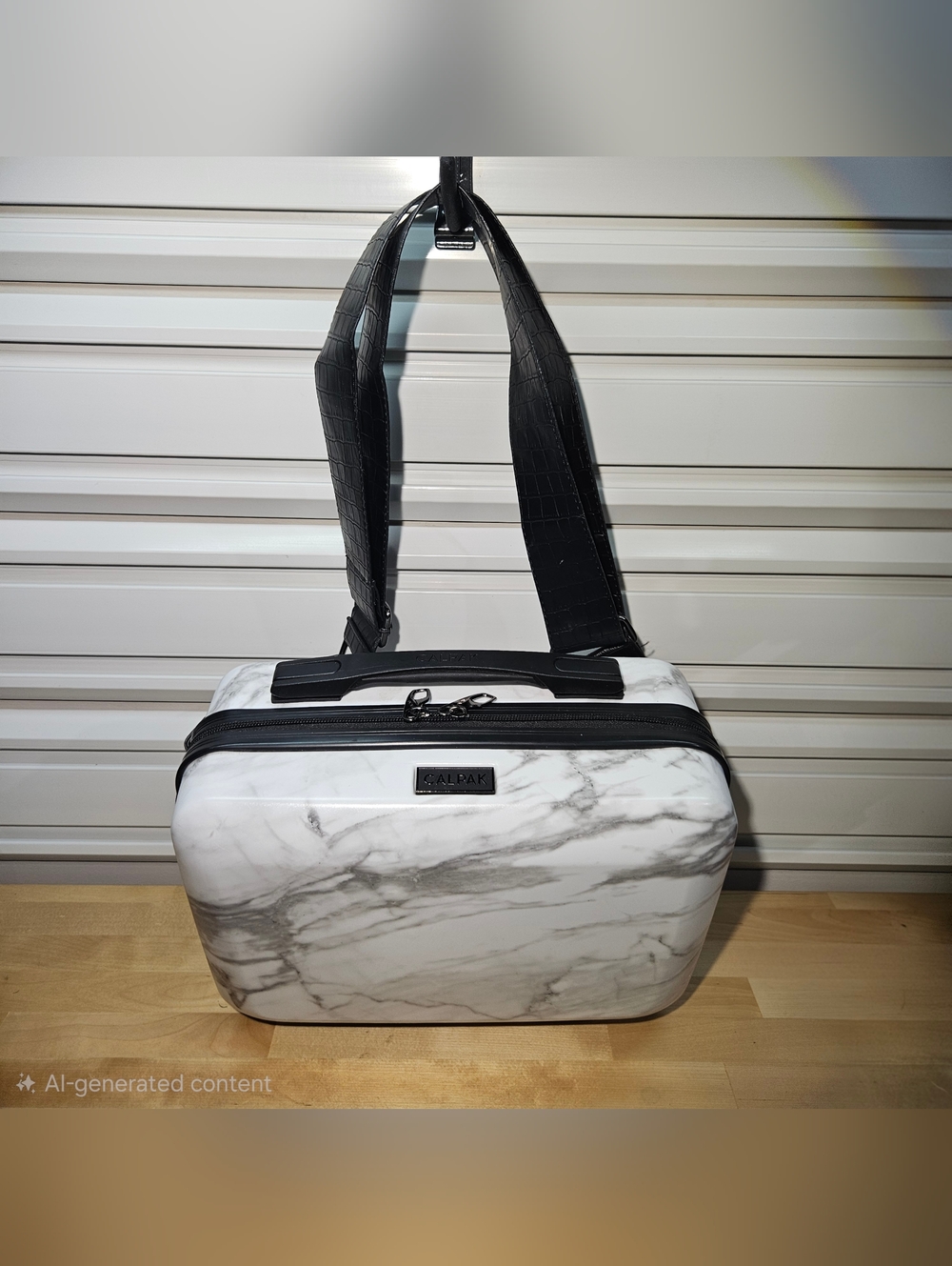 Calpak - Luxury Toiletry/Vanity Case – Milk Marble - Stylish & Protect